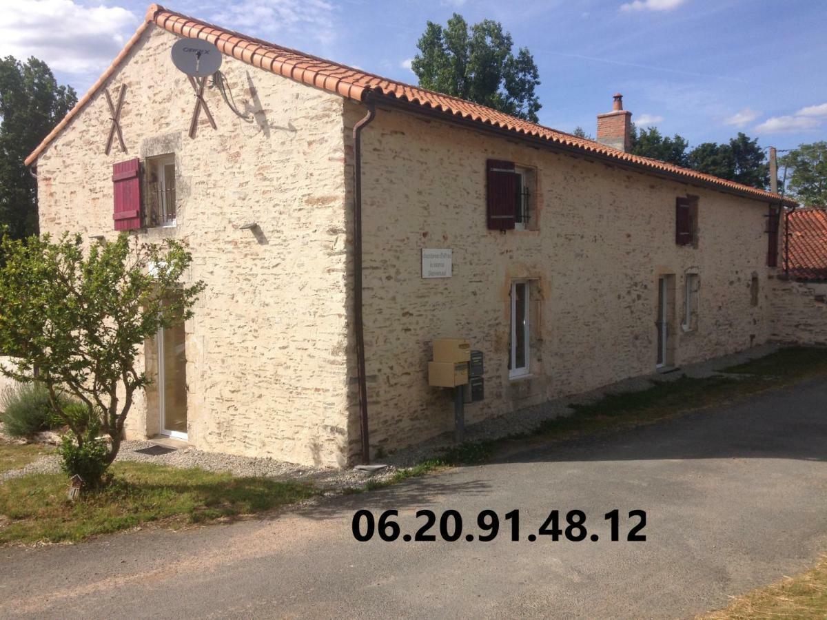 Chambres D'Hotes "La Source" Mareuil-sur-Lay Exterior foto